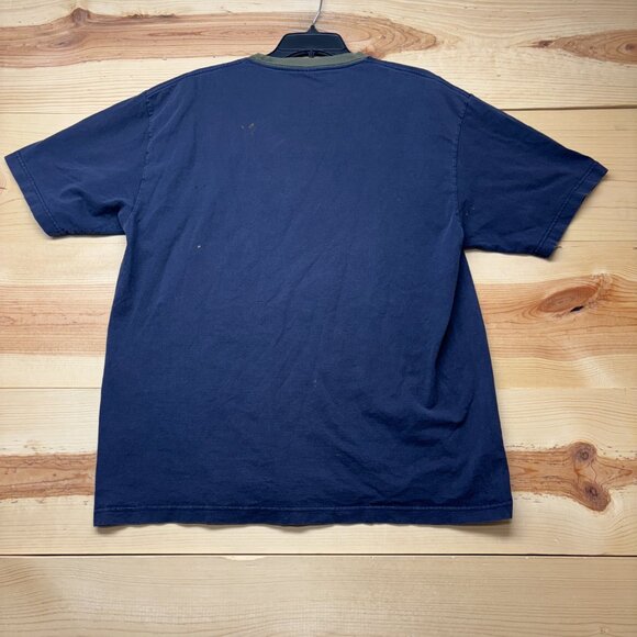 Vintage Levis Shirt XXL Blue Short Sleeve Faded - Picture 8 of 9